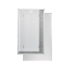 Perfect for larger installations, this 42" enclosure with screw-on cover features universal On-Q style mounting holes that are compatible with all bay-style modules.