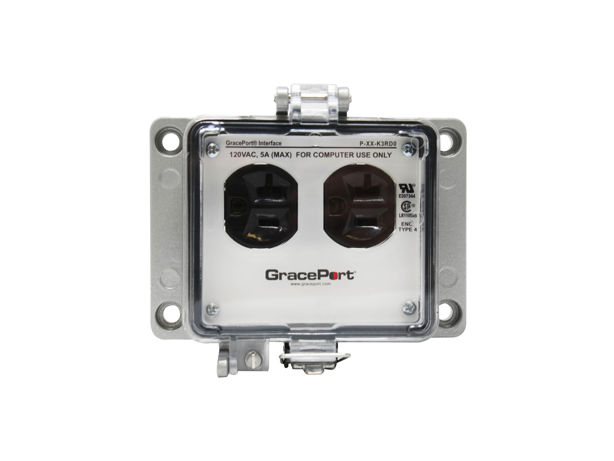P-XX-K3RD0 Type 4 Ethernet Port Connector, Panel Mount