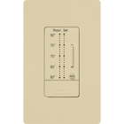 RadioRA 2 seeTemp wall control for Lutron thermostat (deg F) in ivory