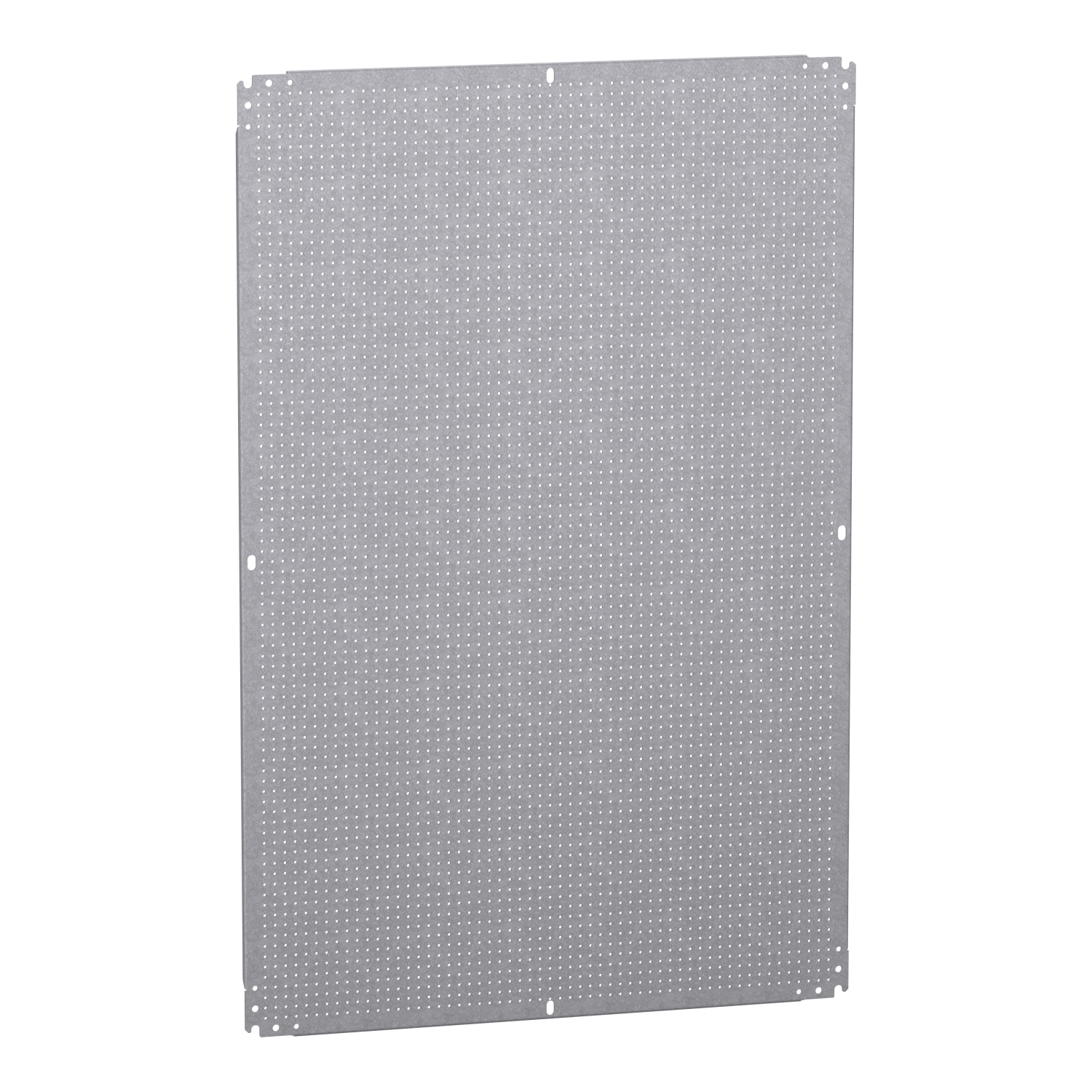 NSYMF128 Microperforated Mounting Plate, Galvanized Steel