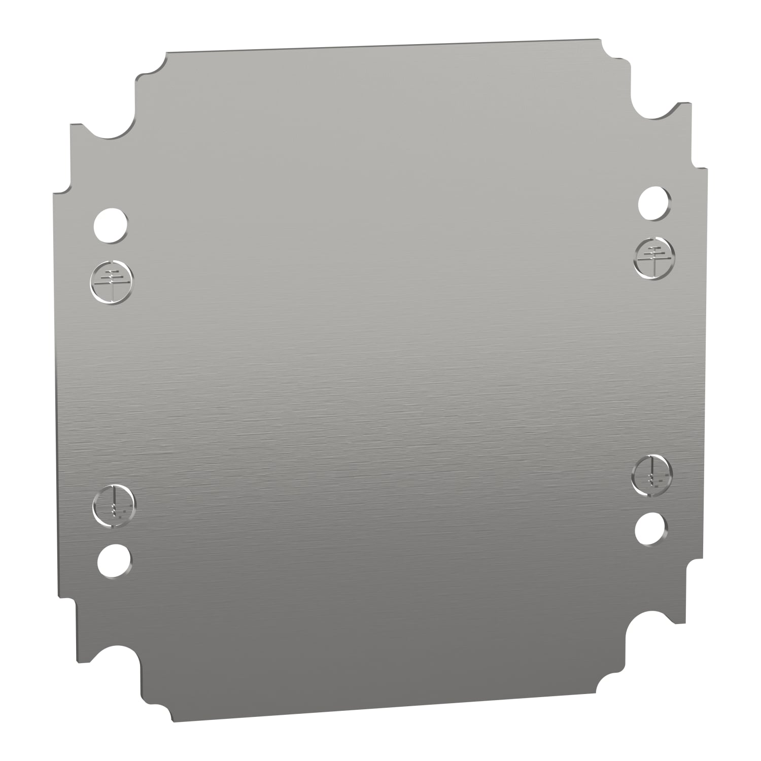 NSYMM22 Mounting Plate, Galvanized Steel