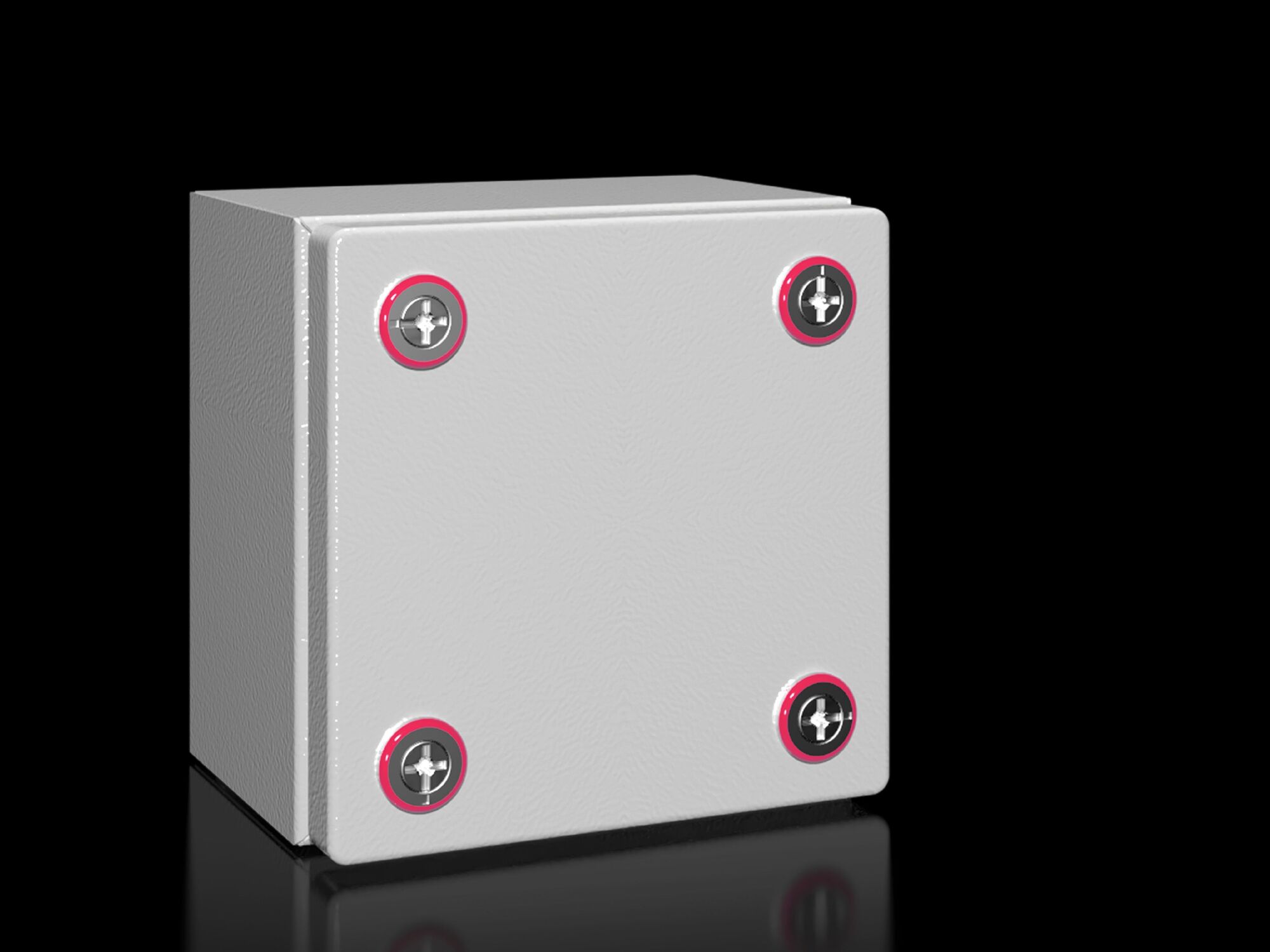1502000 KX Series Small Terminal Box, 200 mm W x 120 mm D x 200 mm H, NEMA 4, Carbon Steel