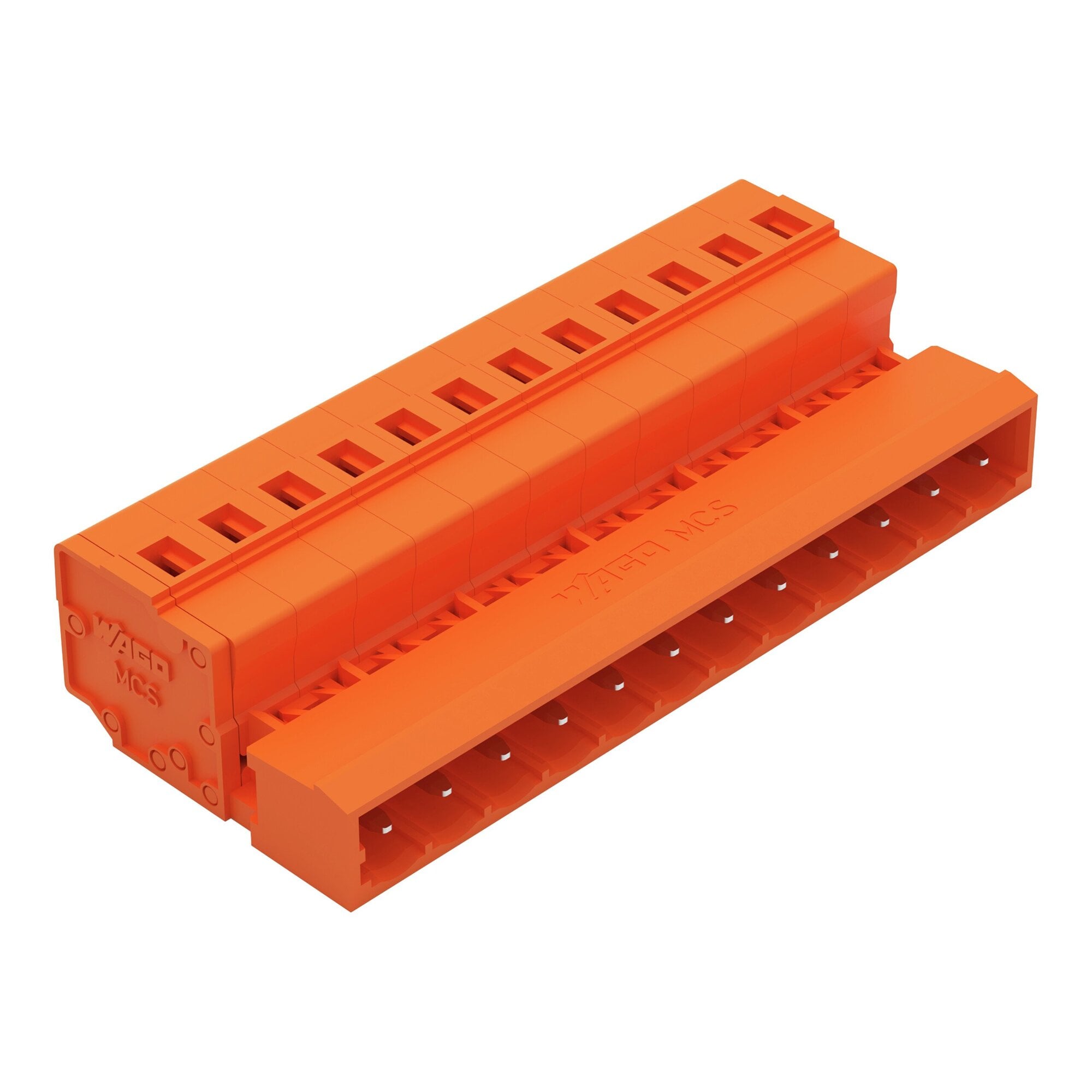 231-642 Operating Tool 1-Conductor Male Connector, 630 V, 12 A, 28 to 12 AWG Wire, 12 Poles