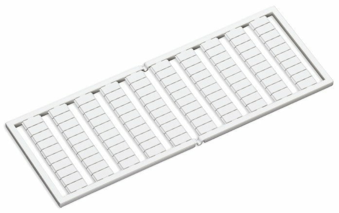 209-507 209 Thermal Transfer Marker Card, 5 mm W, Black Legend, White