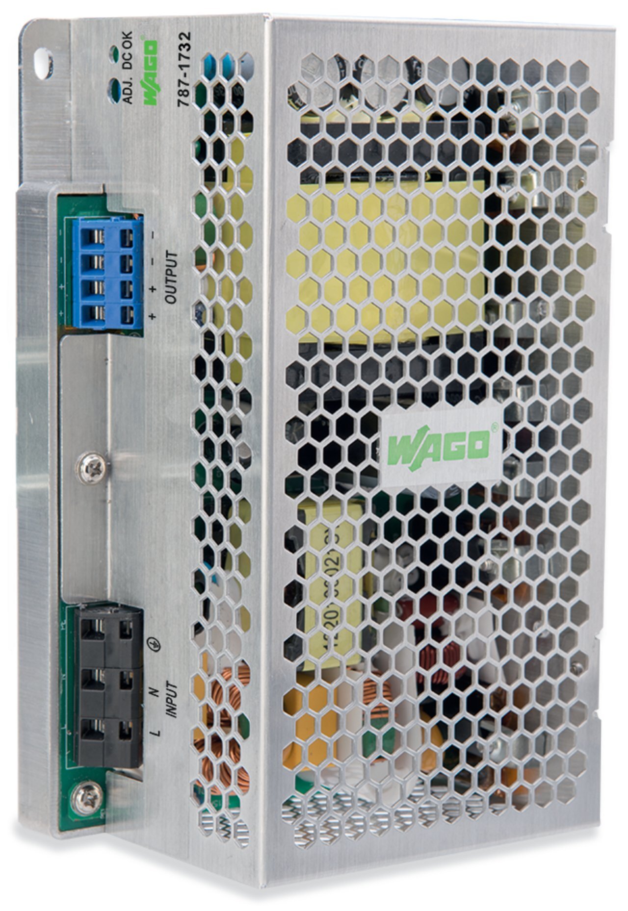 787-1732 787 1-Phase Power Supply, 100 to 240 V AC Input, 24 VDC Output, 10 A, DIN Rail Mounting