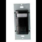 Occupancy Sensor PIR Wall Switch, Dual Voltage, 50/60Hz Decora Style, Audible Warning, Black