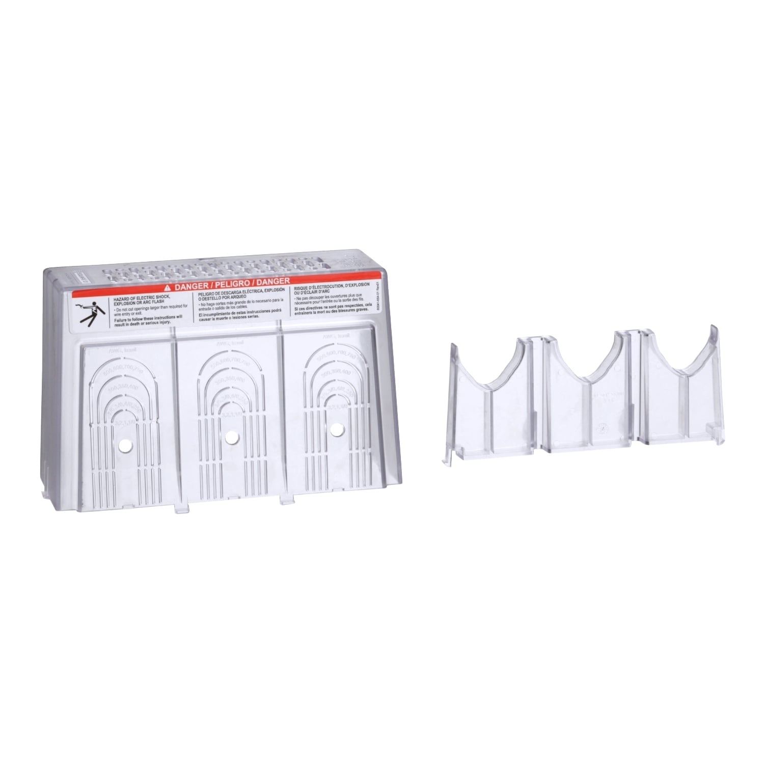 LALLC Line Lug Cover, For Use With NQ Series Panelboard and LA/LH Circuit Breaker, IP2X Enclosure