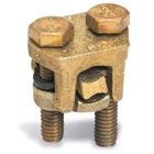 Copper Type 2BW - Two-Bolt Connector with Spacer for Wire Range Main:  300 - 500 kcmil Tap:  4 Sol. - 500 kcmil , Bolt Size 3/4