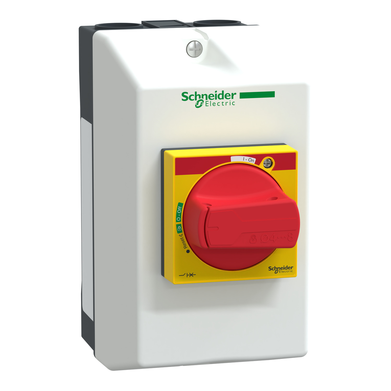 GV2PC02 Enclosure, Polycarbonate, Red