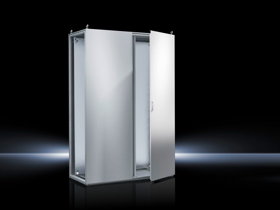 8208500 TS 8 Compact Double Door Enclosure, 47 in W x 32 in D x 79 in H, NEMA 12/IP55, Sheet Steel