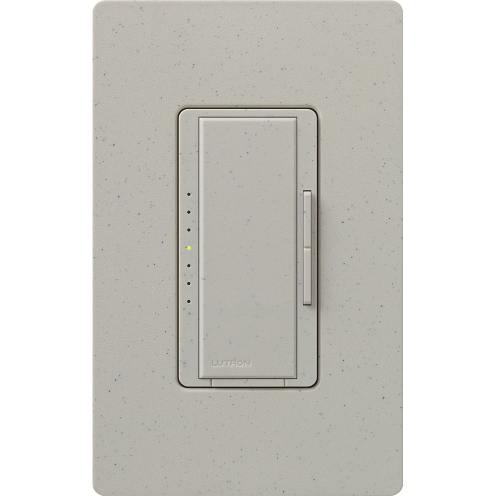 MA-PRO-ST Maestro CL Phase Selectable Dimmer, 120 VAC, 1 Poles, On/Off Operation, Stone