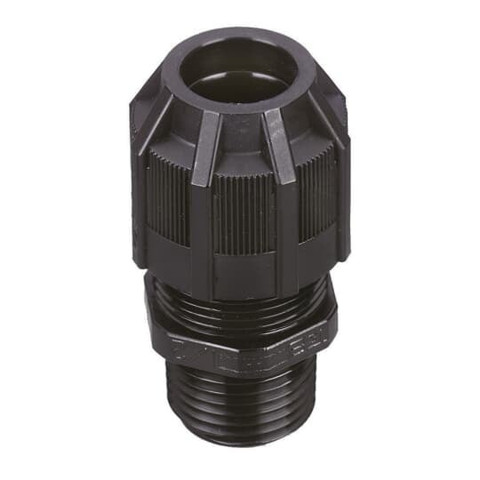 2921NM T&B Ranger Liquidtight Strain Relief Cord Connector, 1/2 in Trade, 0.31 to 0.56 in Cable Openings, Nylon 6.6/Polyamide