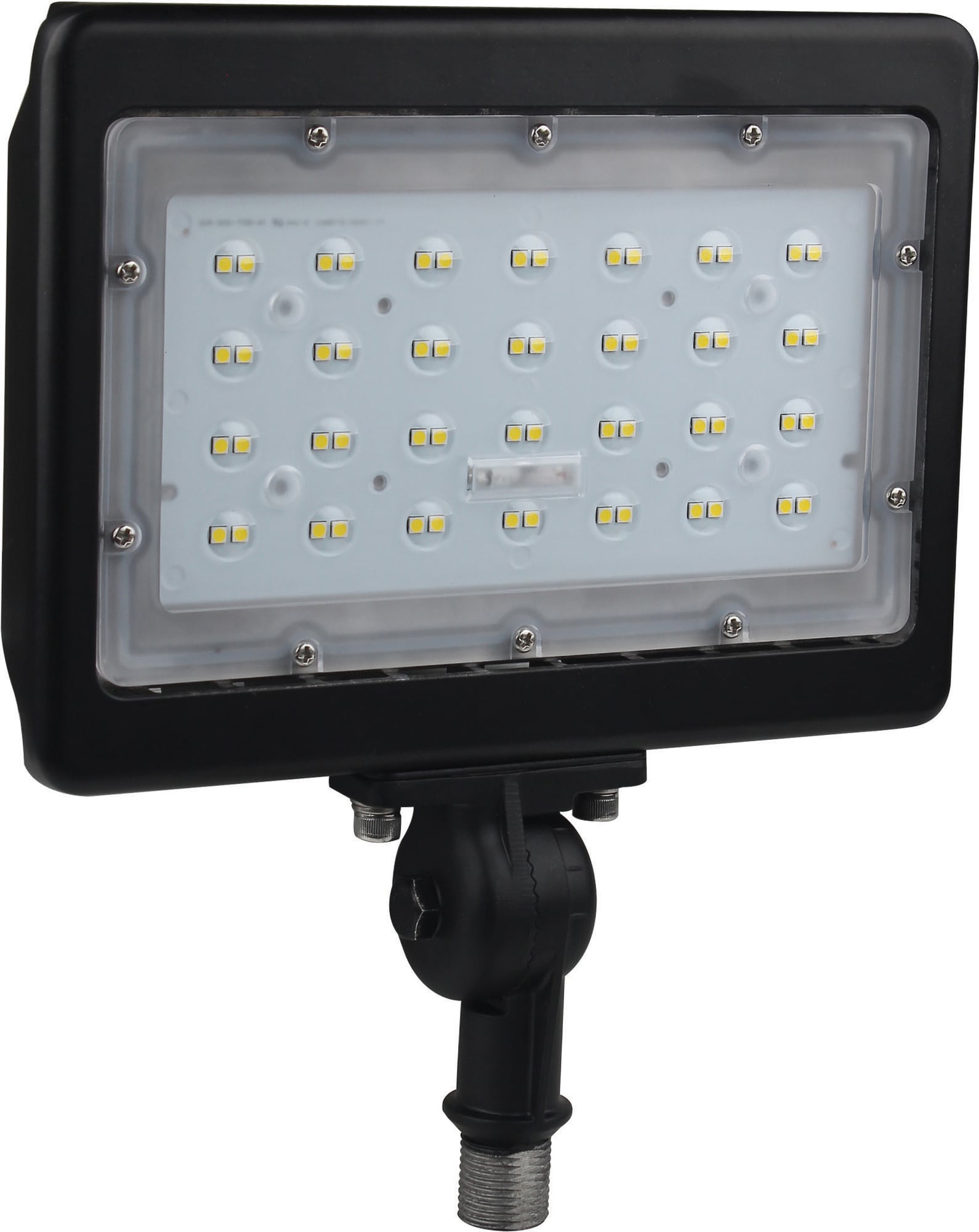 65-539R1 Nuvo Flood Light, 50 W Fixture, 120 to 277 V, Bronze Housing