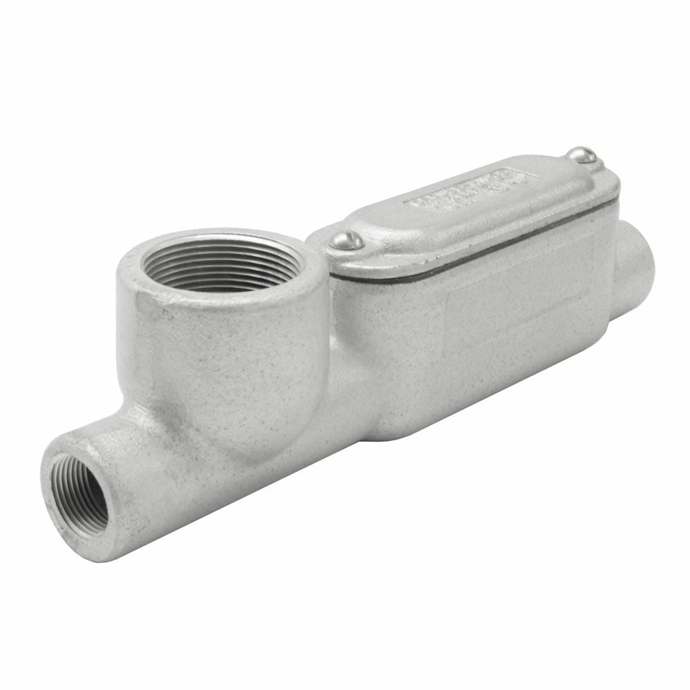 ltee2 Lighting Tee Conduit Outlet Body, Iron Alloy
