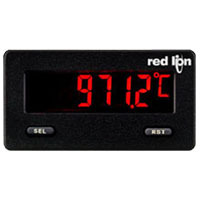 CUB5RTB0 Miniature Electronic RTD Meter With Backlight Display, 2.95 in L x 1.71 in W x 1.54 in H, High Impact Case, LCD Display