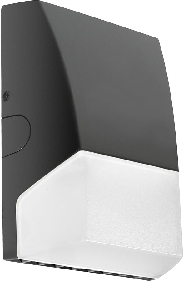 BRISKM48L-740 BRISK Economical Outdoor Wallpack,) LED Lamp, 34.7 W Fixture, 120/208/240/277 V AC, Bronze/Polyester Powder Coated Housing