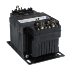 Machine Tool Rated Molded Industrial Control Transformer, 460/230/208 PV, 115/24 SV, 500 VA, Primary And Secondary Fuse Clips Included
