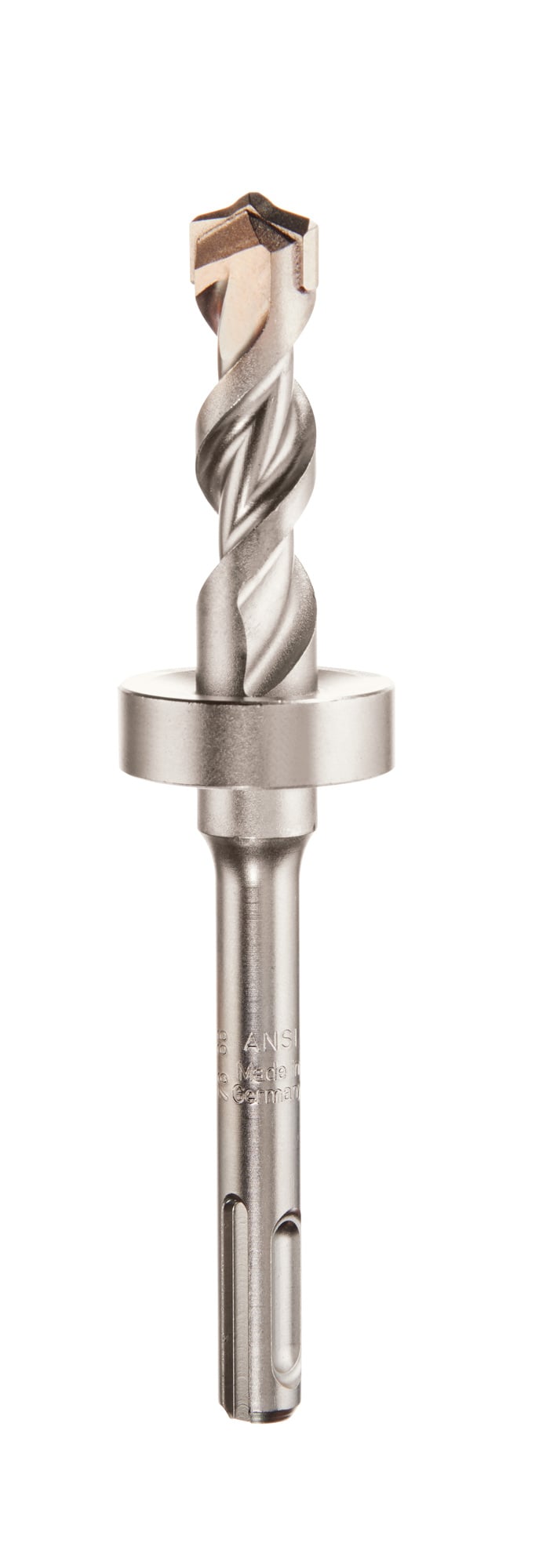 48-20-7653 4-Cutter Stop Hammer Drill Bit, 1/2 in Drill Bit, 25/64 in SDS-Plus Shank, Carbide Cutting Edge, 1-11/16 in OAL