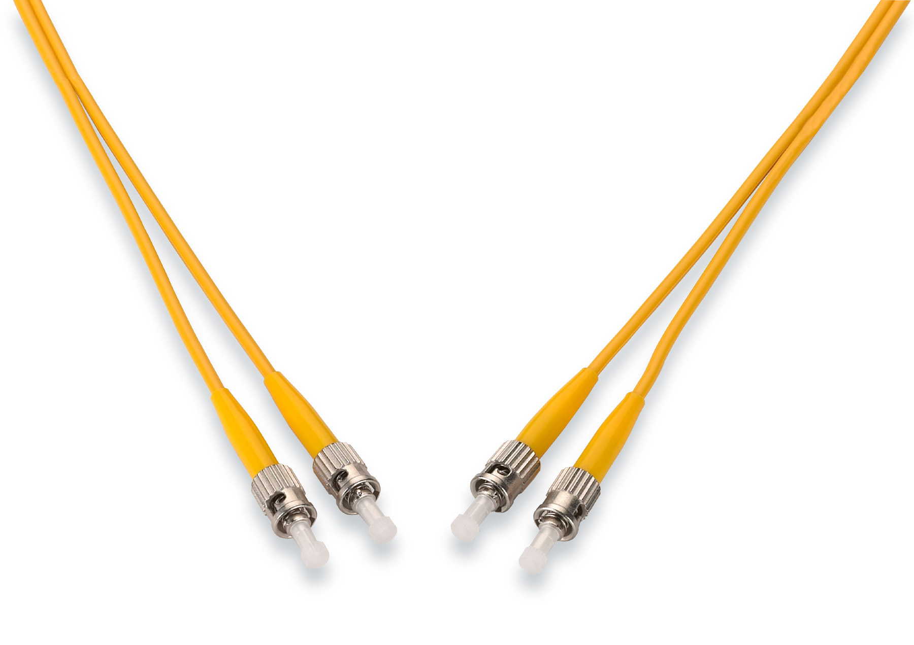 ST to ST Duplex SM 9/125 Patch Cord, 3 Meter