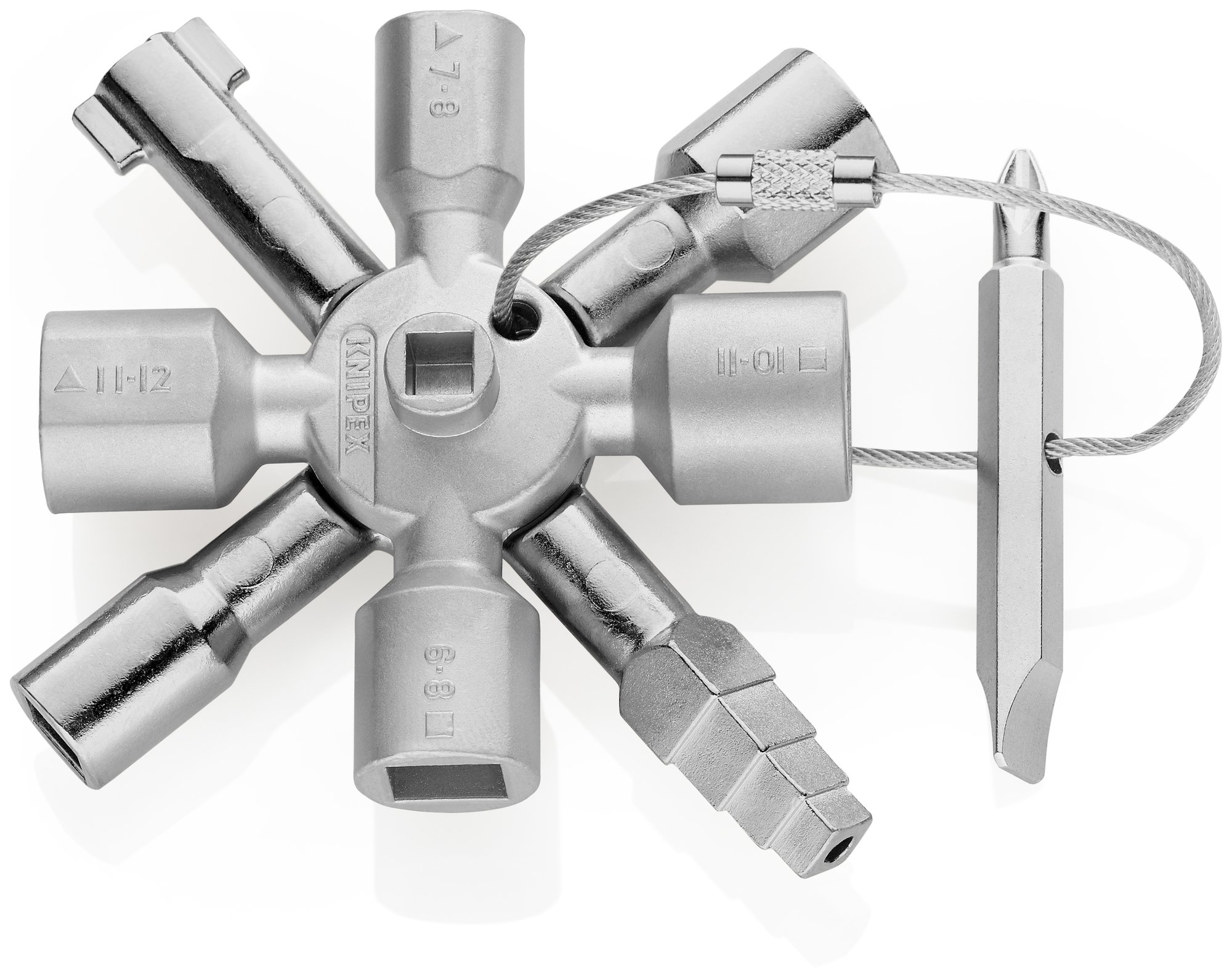 TwinKey Universal Control Cabinet Key, 3 3/4 in.