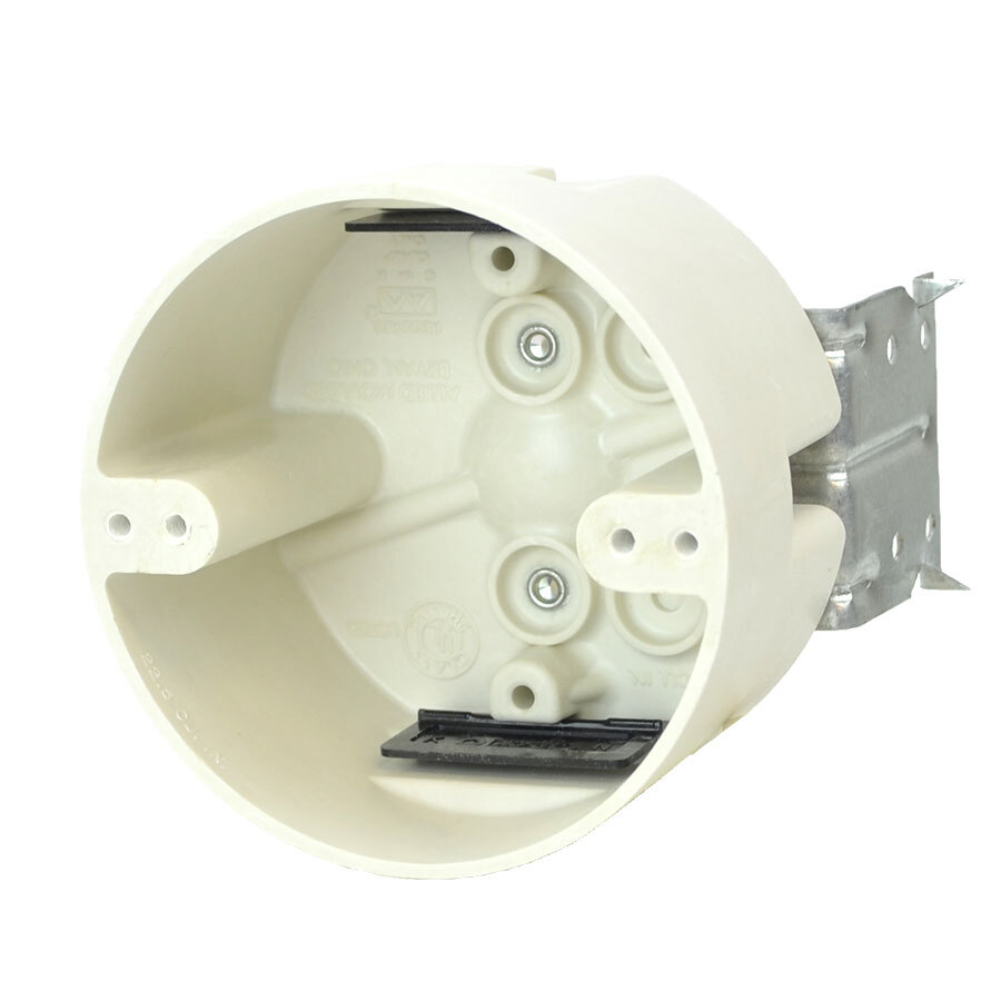 Fbrgls 4 In Rnd Out Box 225 Cu In Hl Hgr Speed Klamps 50 Lb Fx Rtd