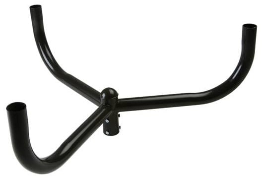 BULL3-120 Bullhorn Bracket With 1/2 in Nuts, Bolts, 3/16 in THK, For Use With Floodzilla, Megaflood, Flexflood Models and HID Floodlight Fixture, Fastened Mount, Steel