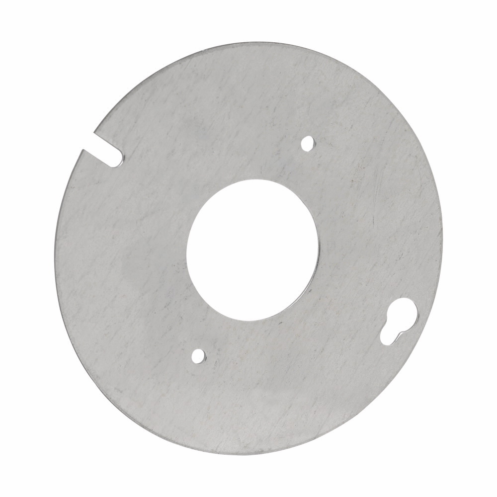 TP334 Thepitt Flat Box Cover, 4 in Dia, Steel