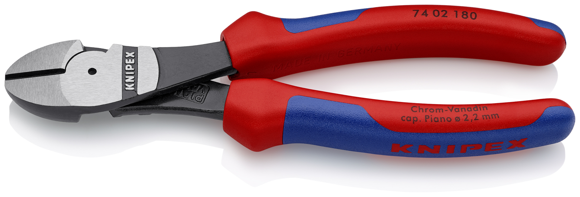 High Leverage Diagonal Cutters, 7 1/4 in., Multi-Component