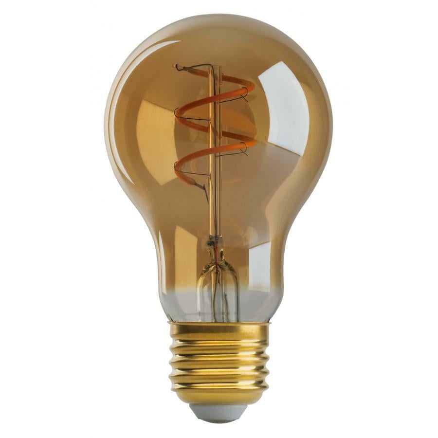 S9966 Filament LED Lamp, 4 W, 25 W Incandescent Equivalent, E26 Lamp, 220 Lumens