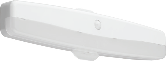 FMMCL 840 PIR M4 FMMCL Closet Flush Mount Lighting, 17.2 W Fixture, 120 V AC, Gloss/White Housing