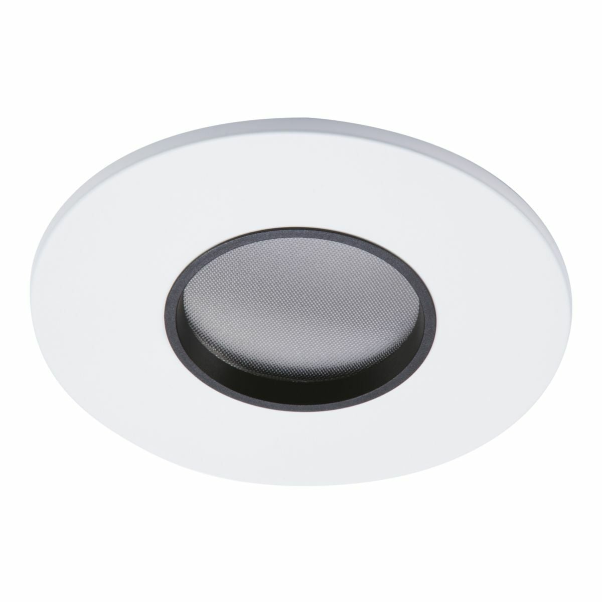 TL43R2GMWBB Halo Lensed Pinhole Round Lighting Trim, 2-5/16 in ID x 5 in OD, LED Lamp, For Use With 2 in Recessed Downlight Housing and 4 in ML4D Module, Die Formed Steel