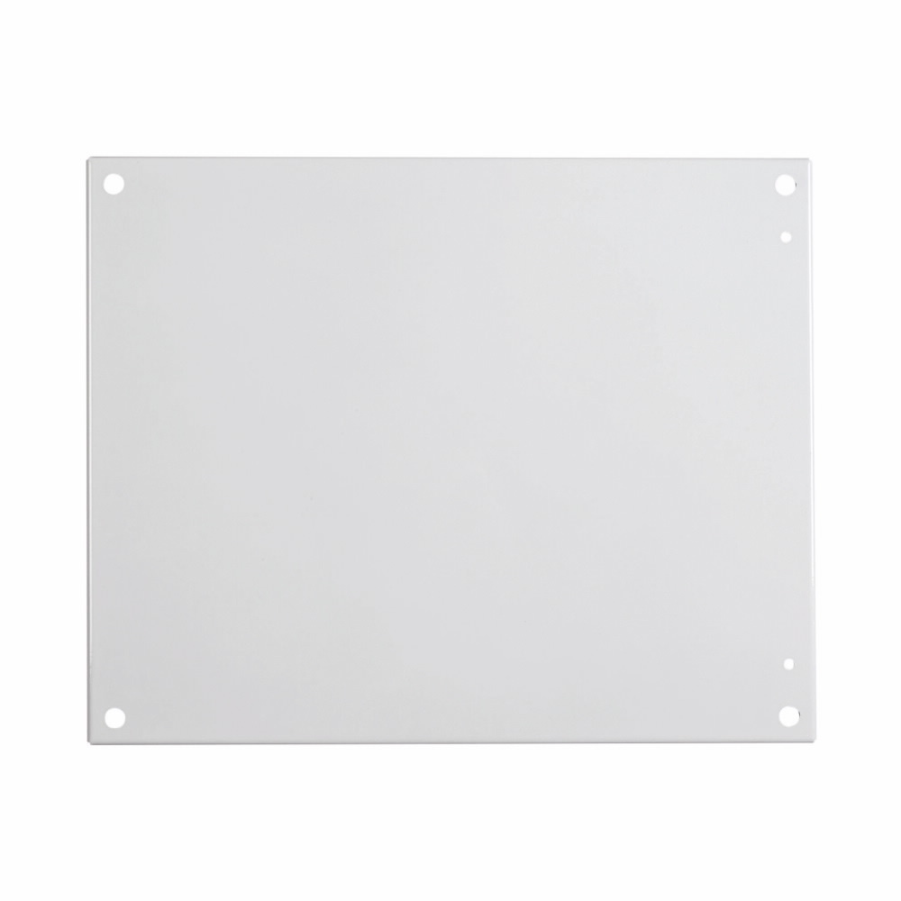 AWF2420P Flat Enclosure Back Panel, 17 in W x 21 in H, Steel, White
