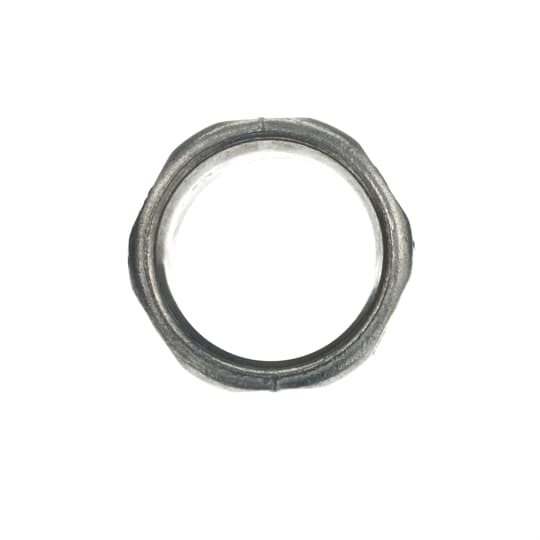 HA205 Steel City Conduit Nipple With Non-Insulated Throat, 1-1/2 in, For Use With Rigid/IMC Conduits, Die Cast Zinc