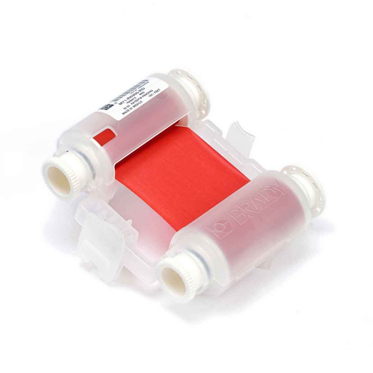 M7-R6900-RD R6900 1-Color Printer Ribbon, 150 ft L x 2 in W, Resin, Red
