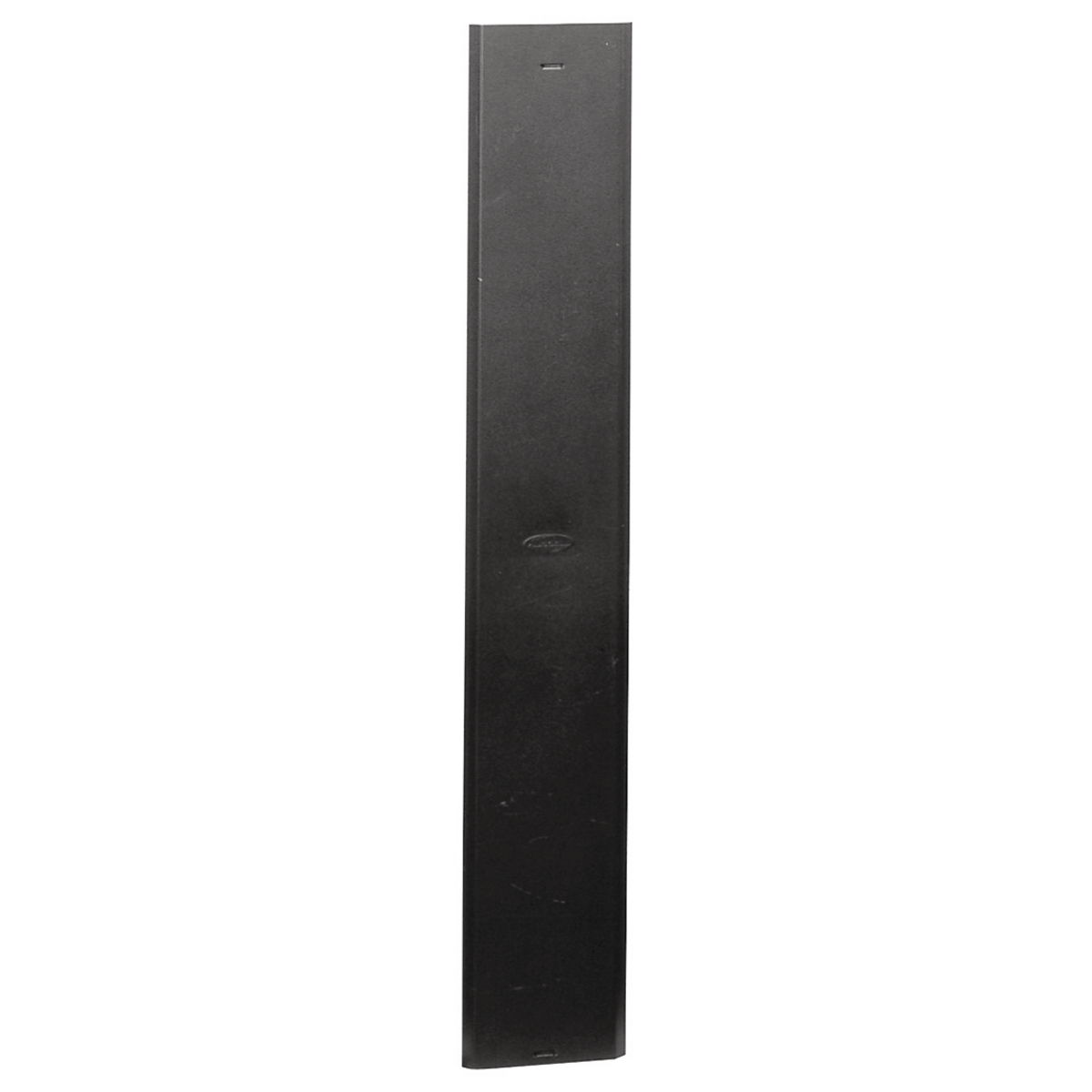 VSC4 Removable Standard Vertical Channel Cover, 2.4 in H x 7-1/2 in W, Steel, Black