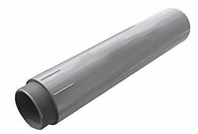 PVC Slip Meter Riser, TA Fitting, 4 Inch Trade Size