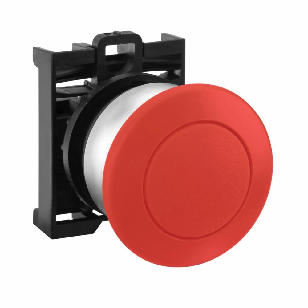 M22-DRP-R Modular Non-Illuminated Pushbutton Operator, 22.5 mm, Red
