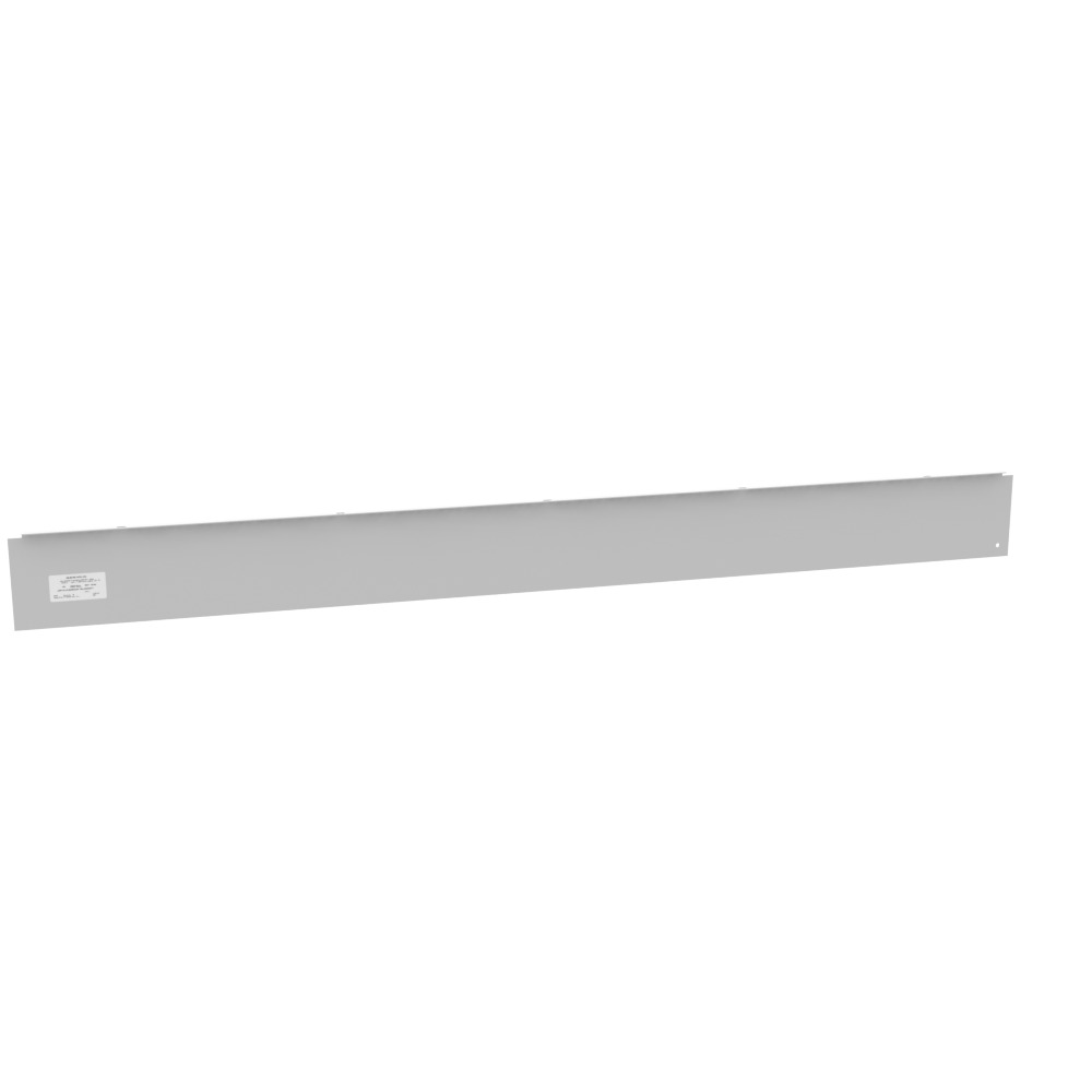 Wireway Barrier NEMA 1 6x60 Wireway ANSI 61 Gray Steel