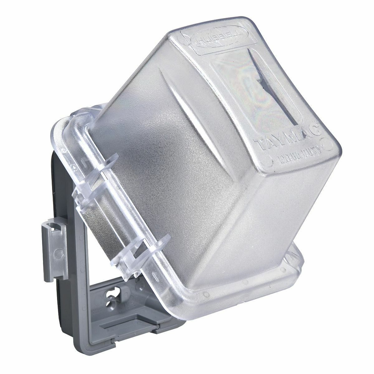MM720C Extra Duty Jumbo Non-Metallic Weatherproof While-In-Use Cover, 5.92 in L x 4.2 in W x 4-3/4 in D, GFCI Device Cover, Polycarbonate