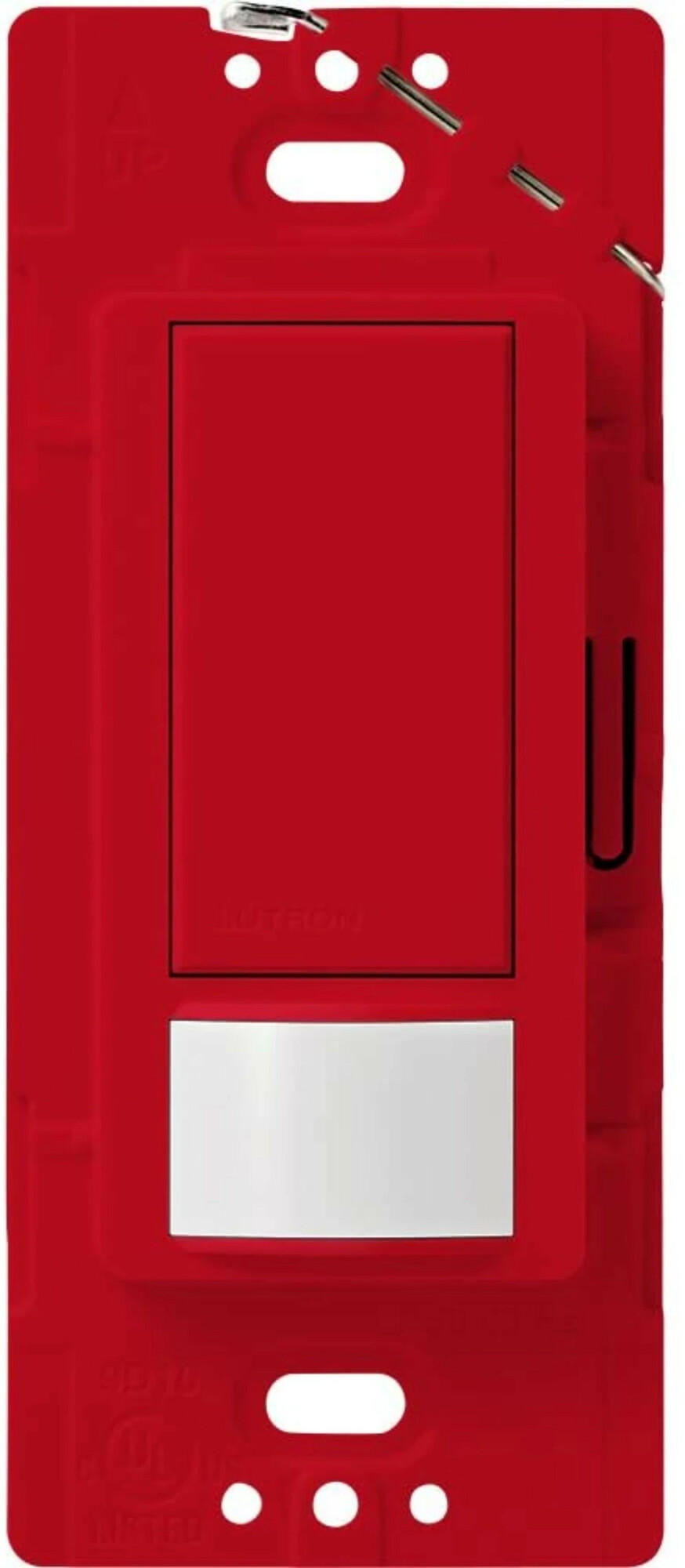 MS-OPS2-HT Maestro Motion Sensor Switch, Ground or Neutral Required, 2 Amp Lighting, 120V, 1 Pole, Hot