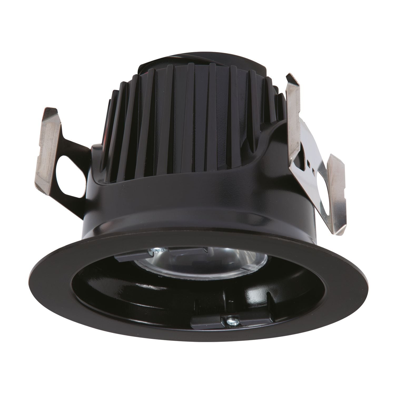 ML4D09FLD2WE Halo 40 deg Flood LED Module, 12.8/12.5 W Fixture, 4 in Ceiling Opening, 120/277 V, Die-Cast Aluminum Housing
