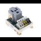 PCB AC OUTLET receptacle, SINGLE, 50mm carrier-mounted