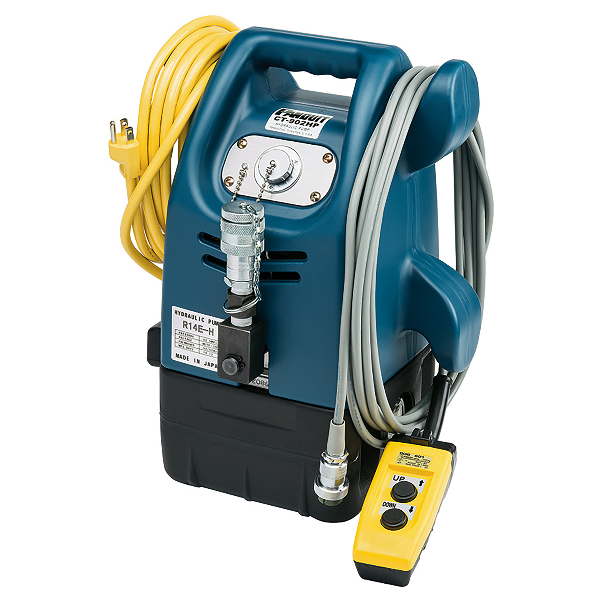 CT-902HPRFS Hydraulic Crimping Pumps, 2 L Tank