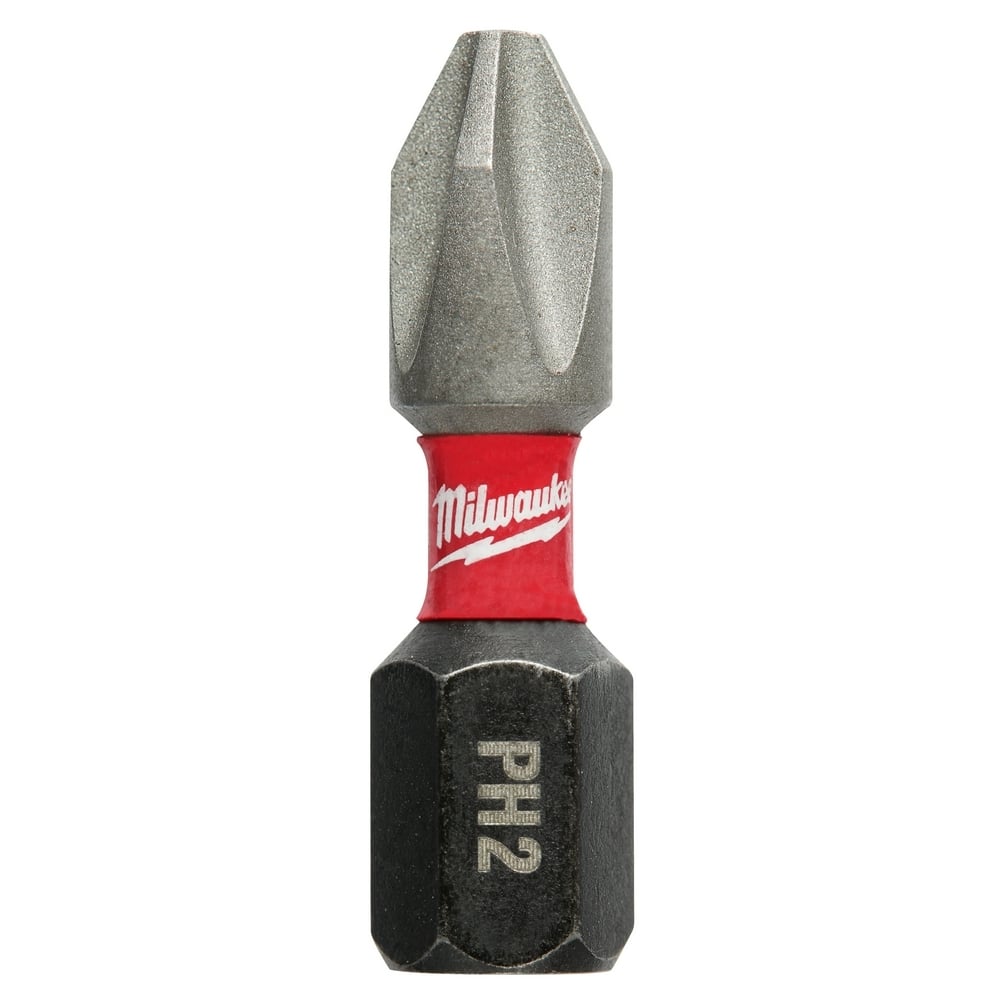 48-32-4601 Shockwave Impact Duty Impact Insert Bit, #2 Phillips Point, 1 in OAL, 1/4 in, Alloy Steel