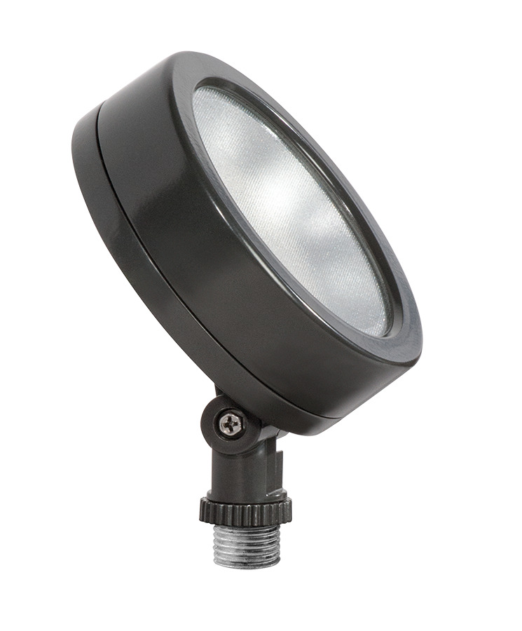 LES13Y Floodlighting,) LED Lamp, 13 W Fixture, 120 V AC, Bronze Housing
