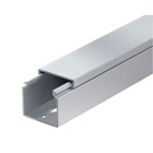 Wiring Duct Solid Wall, 1.5 Inches x 1 Inch, Gray PVC