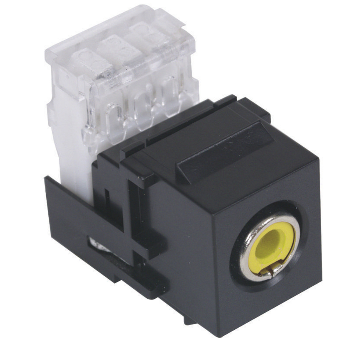 SFRC110Y Keystone Standard RCA Connector, 110 Termination x Female Connector