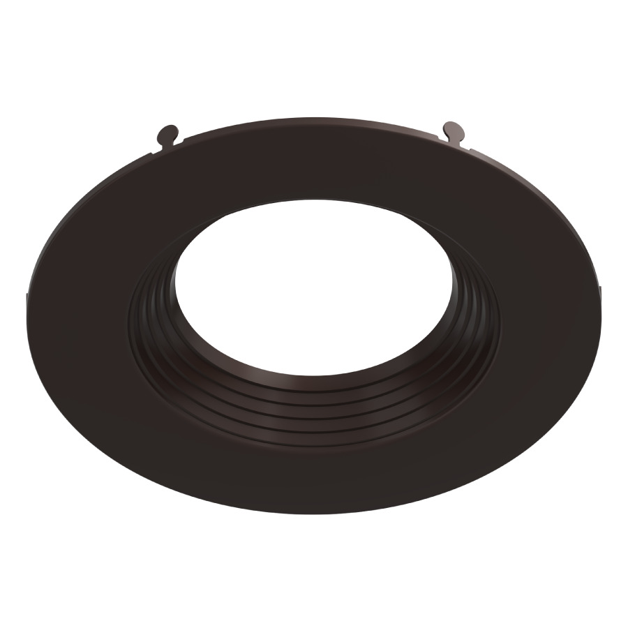 DLTRIM/R6RB-BRZ DLTRIM 6 in Round Retrofit Color Trim, For Use With Retrofit and Commercial Downlight, Metal