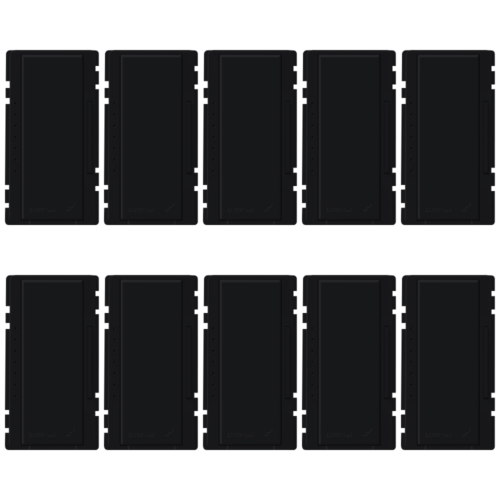 RK-D-10-BL Replacement Button Kit for Designer-Style Maestro Dimmer Switch, Black, 10 pack
