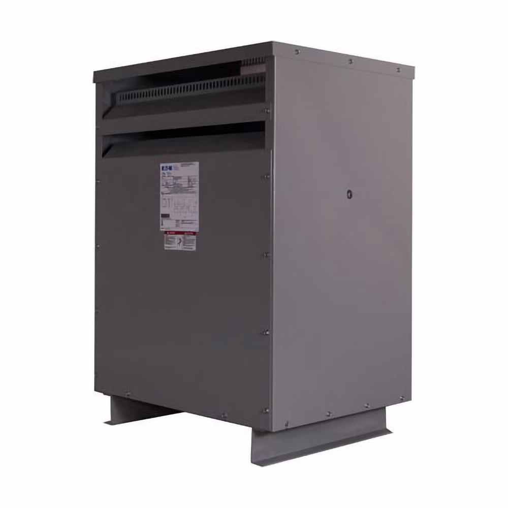 V29M47T7516 Type DT-3 Energy Efficient Ventilated Transformer, 208 V Primary, 480Y/277 V AC Secondary, 75 kVA Power Rating, 60 Hz, 3 Phase